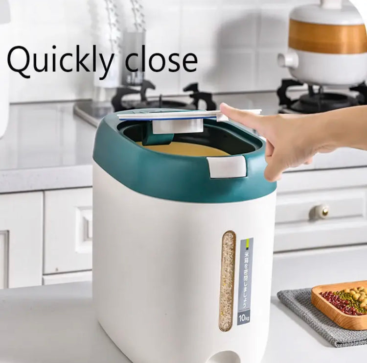 Household Grain Storage Box, Large Capacity Rice Storage Container, Insect Proof Moisture Proof Rice Box Household Grain Storage Box, Large Capacity Rice Storage Container, Insect Proof Moisture Proof Rice Box